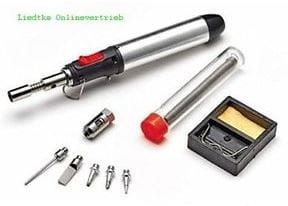 Przejdź do produktu LUTOWNICA GAZOWA W ZESTAWIE SET M028