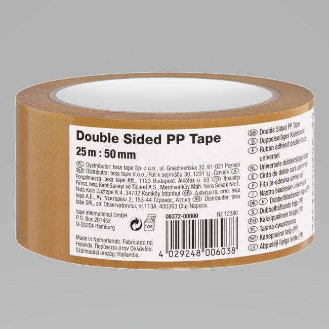 Przejdź do produktu TAŚMA DWUSTRONNA PP FP 25M:50MM H0837200