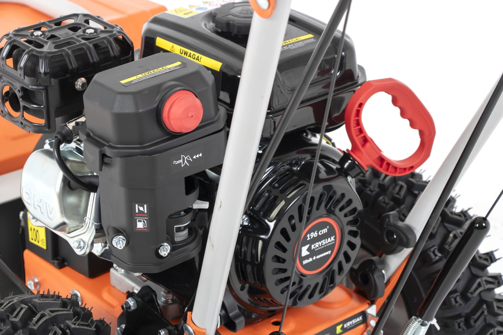 Silnik Loncin 196 cm³ z rozrusznikiem zamiatarki spalinowej Handy WZ60L