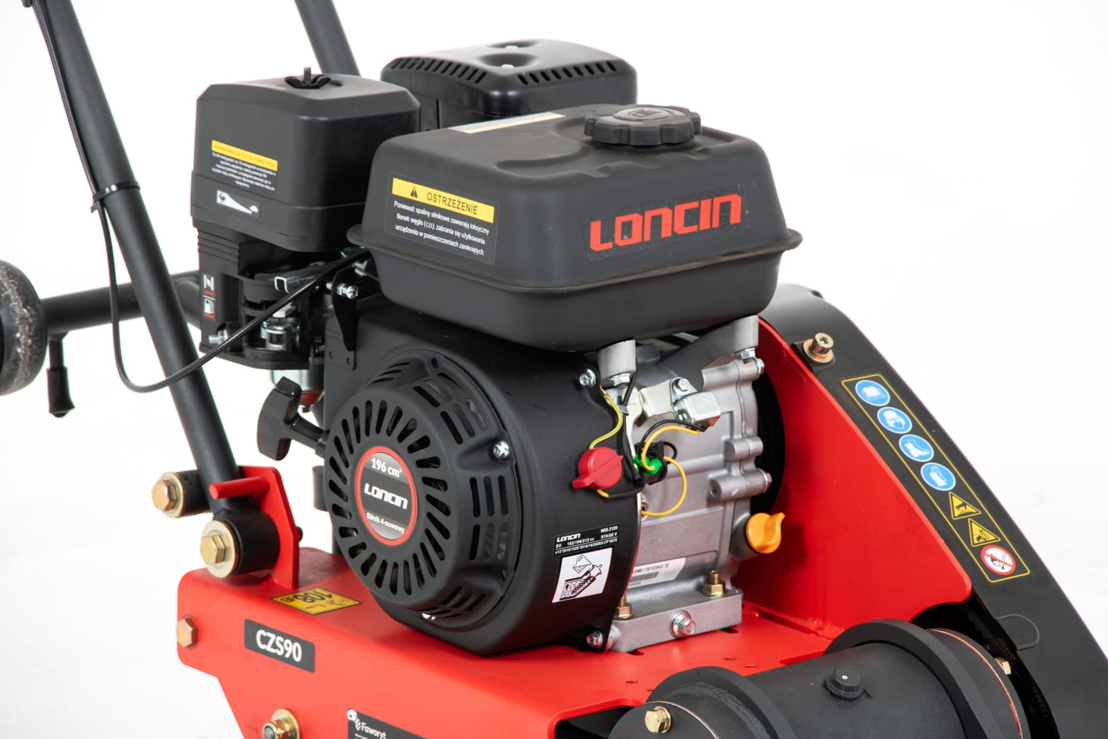 Silnik Loncin G200F zagęszczarki spalinowej Faworyt CZS90