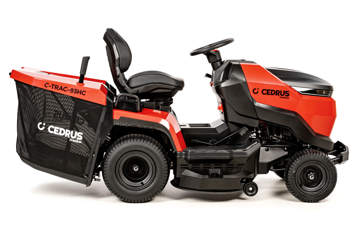 Traktorek spalinowy Cedrus Premium C-TRAC-93HC z silnikiem Loncin V-Twin 586 cm³, koszenie 93 cm zdjęcie 6