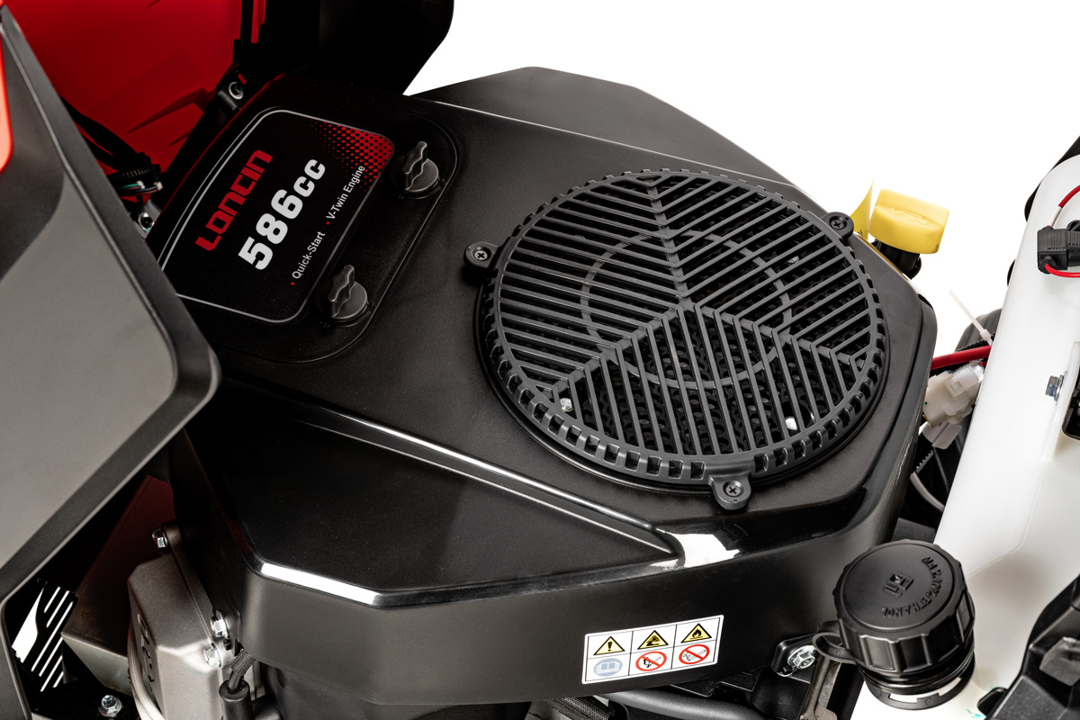 Traktorek spalinowy Cedrus Premium C-TRAC-93HC z silnikiem Loncin V-Twin 586 cm³, koszenie 93 cm zdjęcie 1