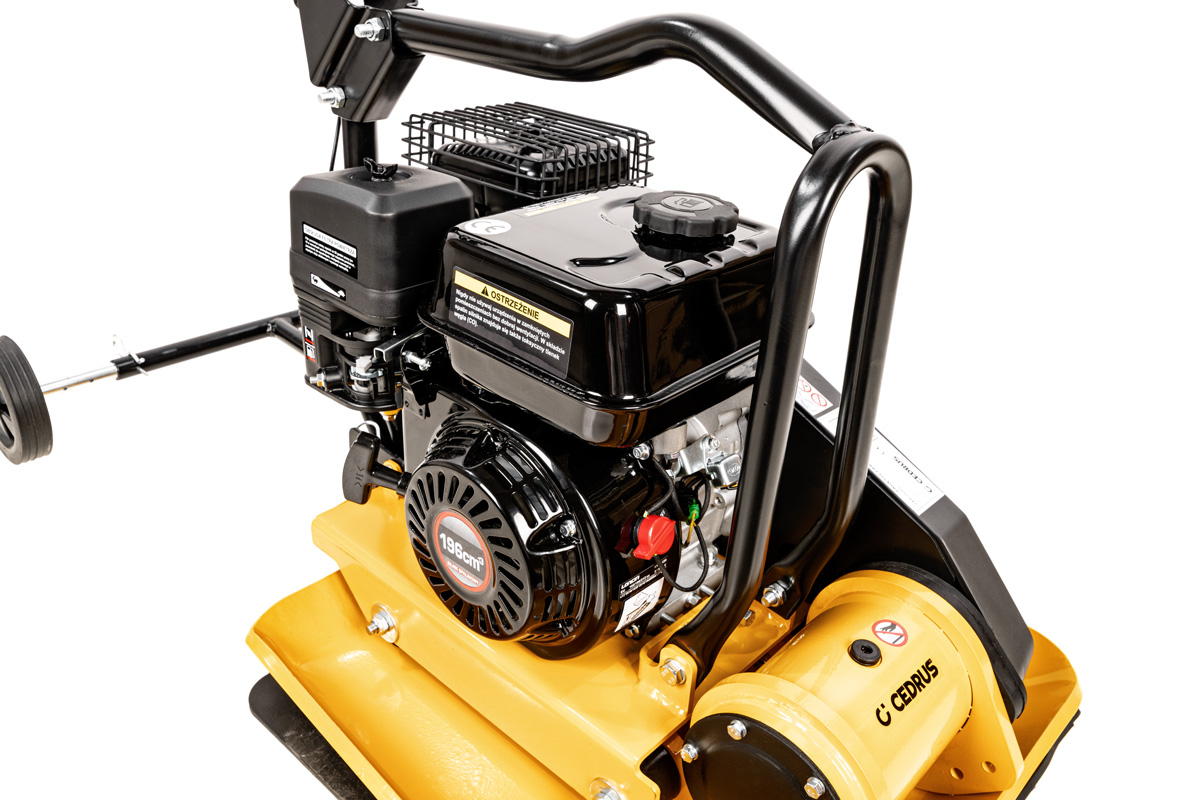 Cedrus ZG01 Petrol Plate Compactor, 96 kg, Loncin 196 cm³ Engine, CEDZG01
