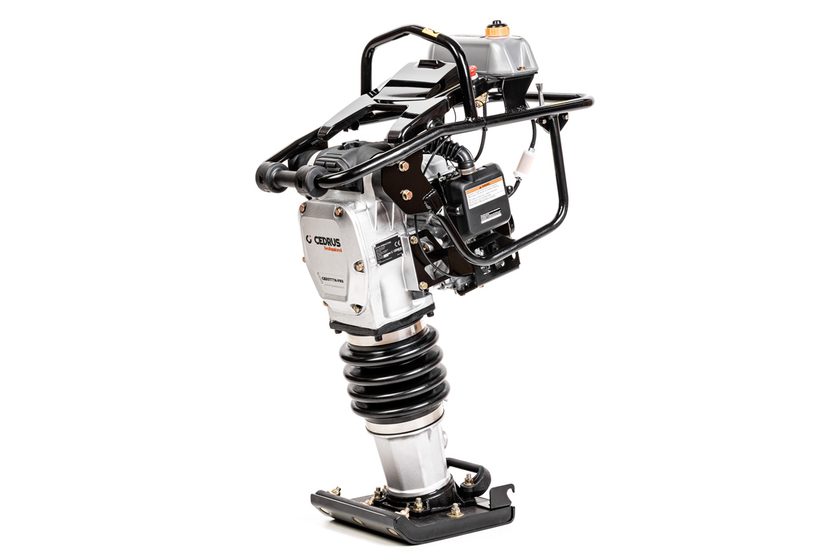 Cedrus CEDST77H-PRO ST77H-PRO stopa wibracyjna ubijak skoczek Honda GXR120 121 cm3 2,7 kW zdjęcie 1