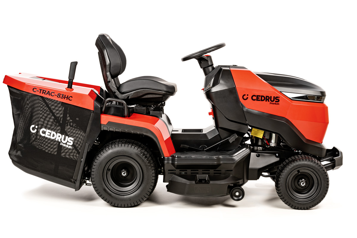 Traktor ogrodowy Cedrus Premium C-TRAC-83HC-1 83 cm Loncin 432 cm³ 8,8 kW, kosz 280 l zdjęcie 2